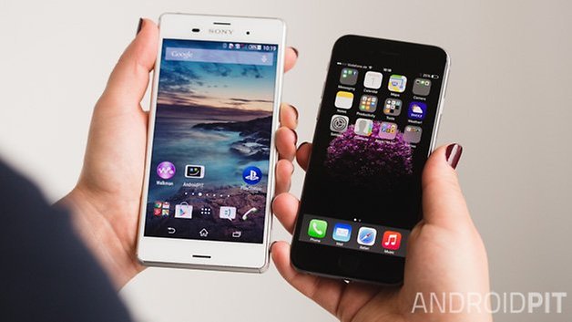 S8 vs iphone 6s vs xperia z3