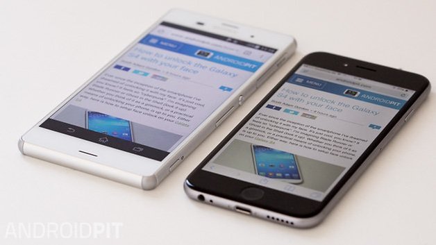 sony xperia z3 iphone 6 androidpit 23