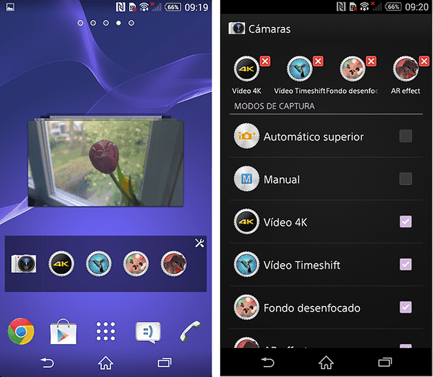 camara sony xperia z2 6