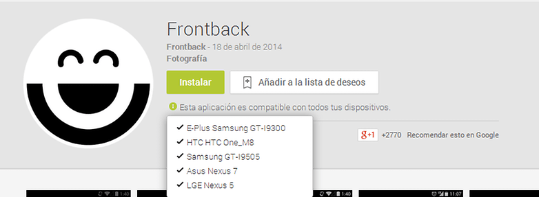 compatibilidad google play