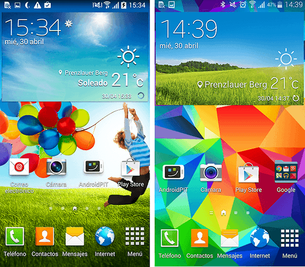 diferencias touchwiz 3