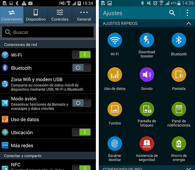 diferencias touchwiz 7