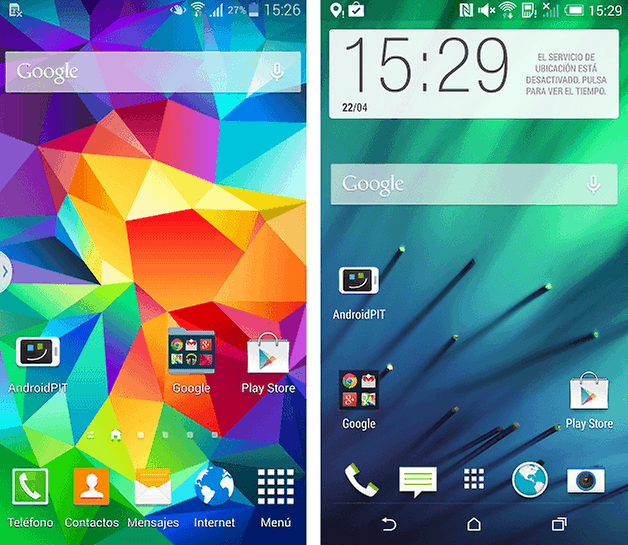 samsung galaxy s5 htc one m8