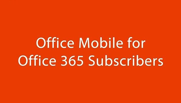 Office Mobile para Office 365