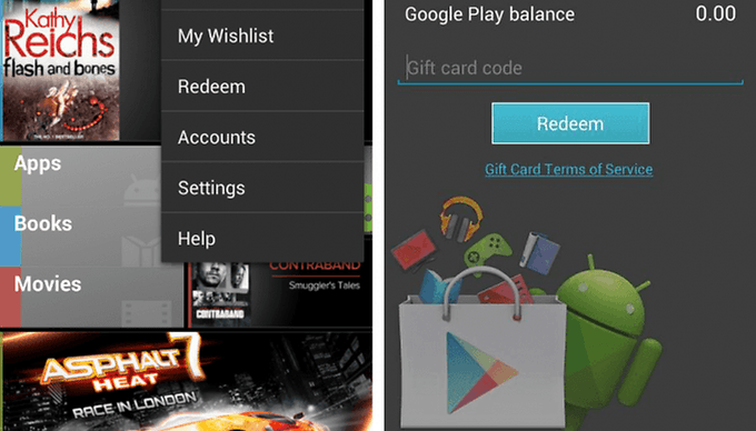 Les cartes-cadeaux, ça arrive sur Google Play ? L'APK dit oui !
