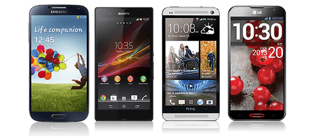 DataTable S4 One XperiaZ OprimusG 02