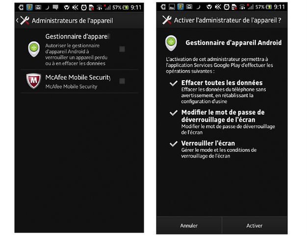 gestionnairedappareilandroid