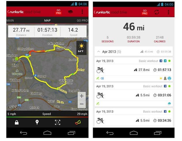 Top 5 des applications Android pour faire du vélo - AndroidPIT