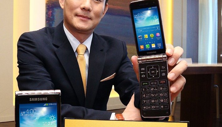 Samsung Galaxy Golden – clamshell mania
