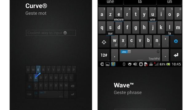 Test de TouchPal X : le clavier le plus rapide pour Android