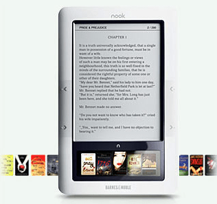 Nook E-Book Reader von Barnes & Noble