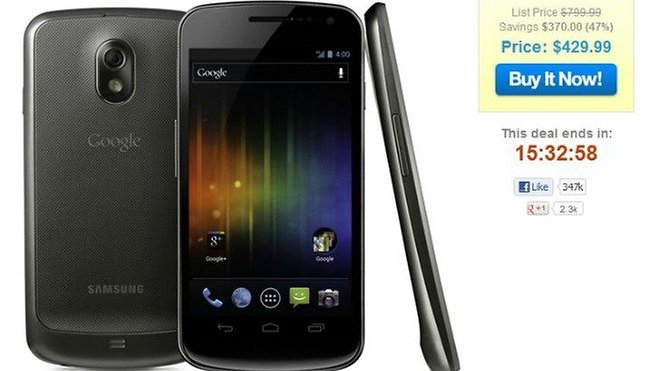 Want An Unlocked Galaxy Nexus At A GREAT Price? Then Look No Further!