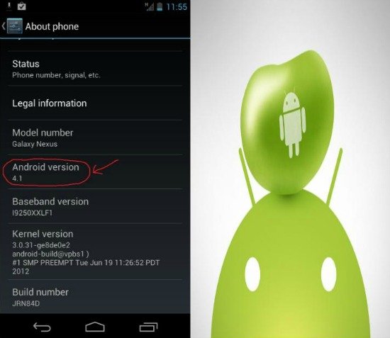 jelly bean su galaxy nexus