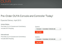 Android Powered Ouya Gaming Console Now Available For Pre-order