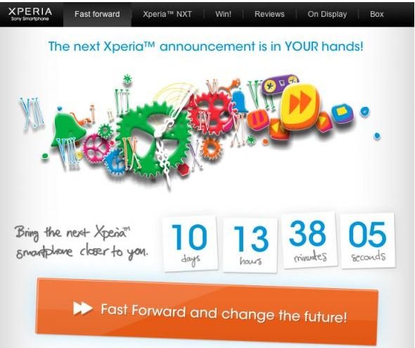 sopresa sony countdown