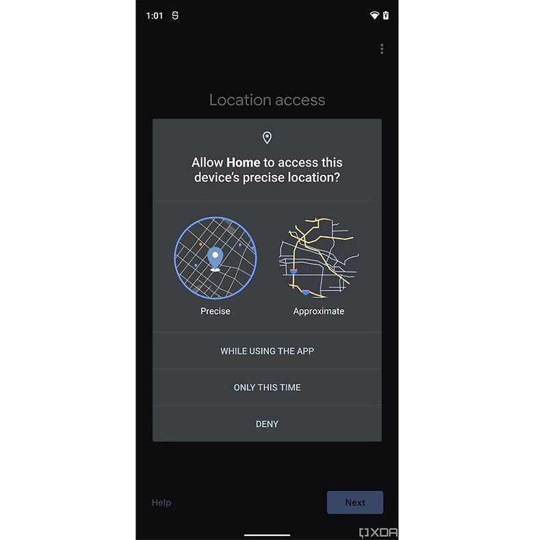 Android 12 Location Permission Images