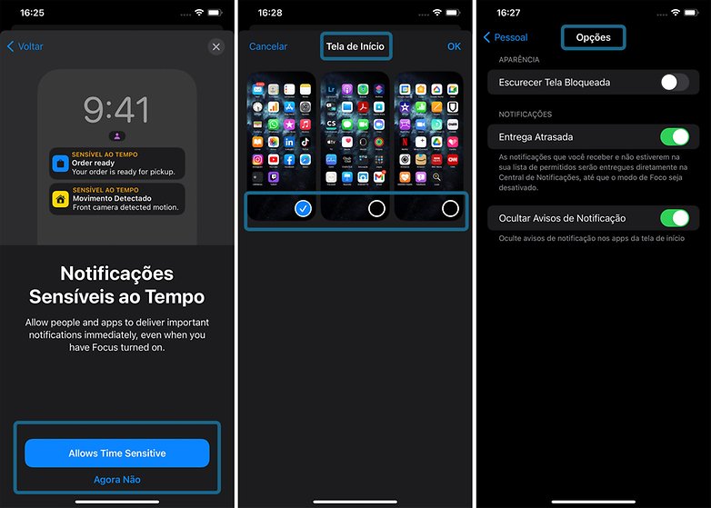 Configurar modo foco iphone 3