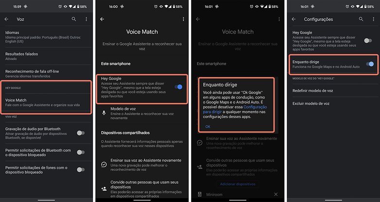 Desativar Google Assistente Ok google