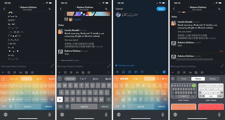 Font Keyborad app