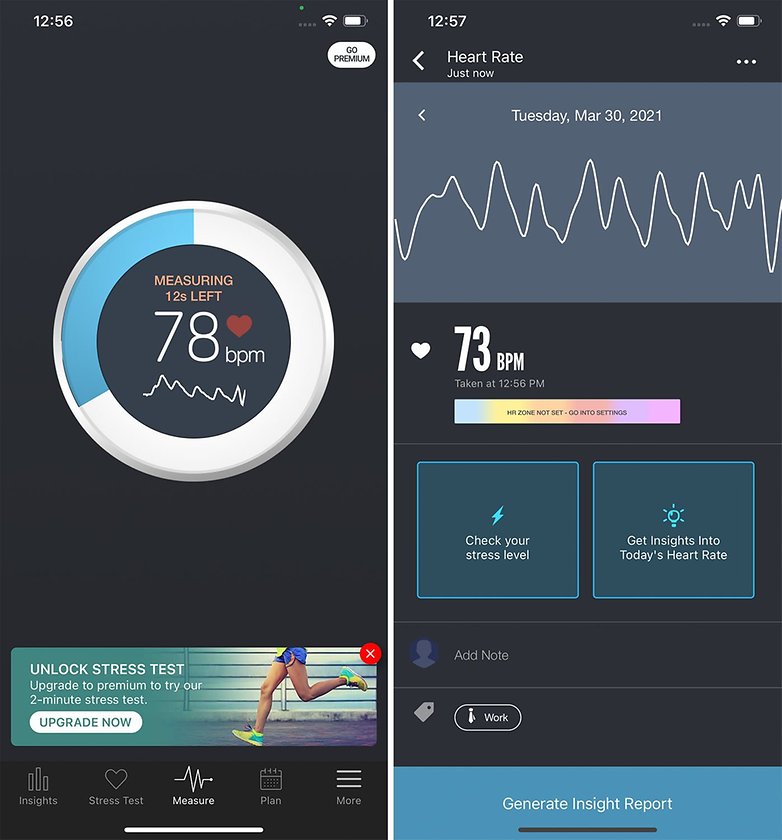 معدل ضربات القلب مجانا iOS مراقبة قياس ضربات القلب بالهاتف