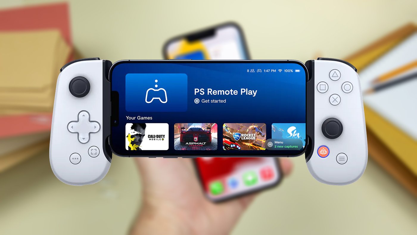 Backbone controller for iPhone is a way of playing PlayStation games |
