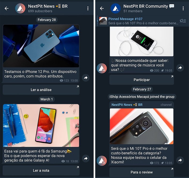 NextPit BR Telegram