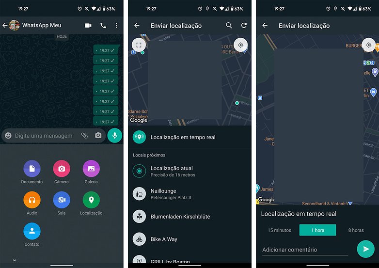 WhatsApp dicas truques localizacao
