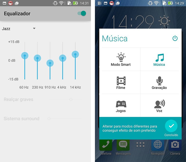 asus assistente de audio app zenui