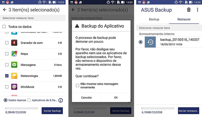 asus backup zen ui