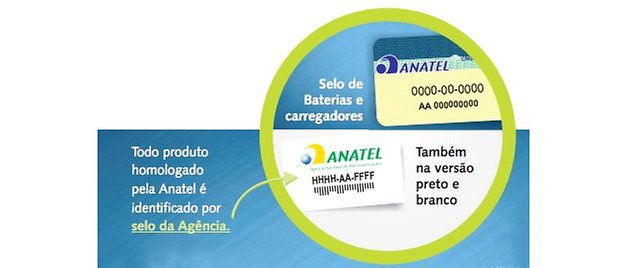 Anatel selo