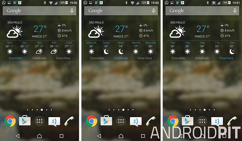 1weather widget android