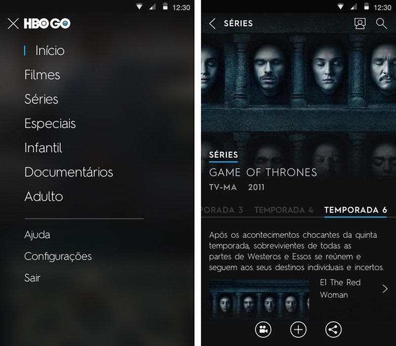 GOT 7 HBO GO Brasil