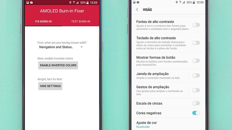 amoled burn in fixer app