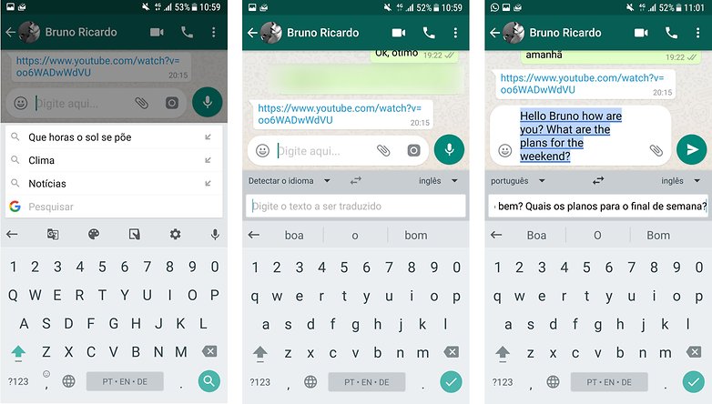 gboard atualizacao traducao