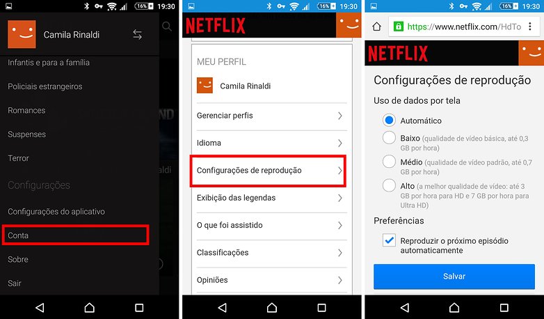 netflix velocidade internet