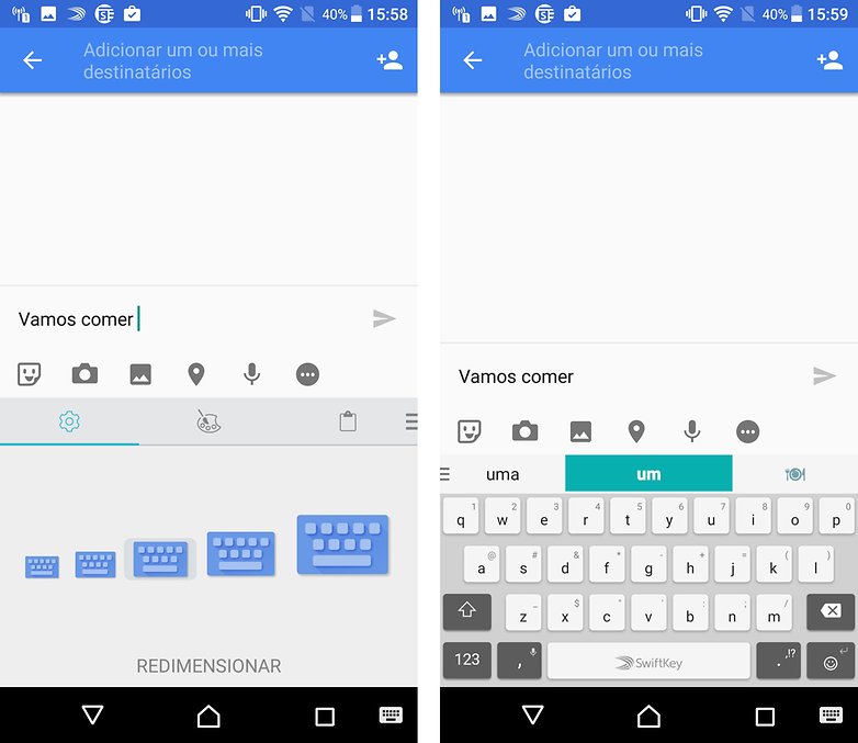 swiftkey bra tamanho