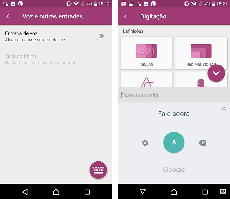 swiftkey bra voz