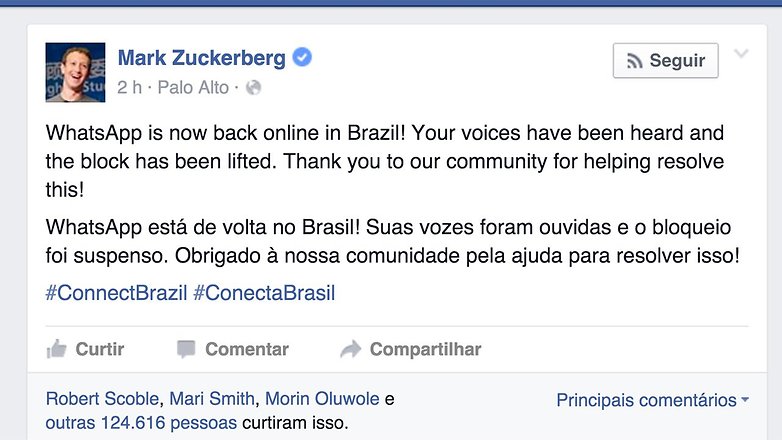 whatsapp brasil facebook