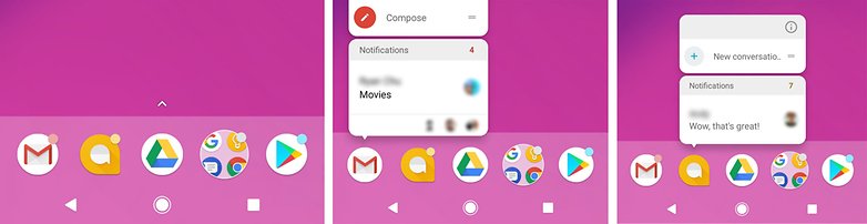 android o dot notification