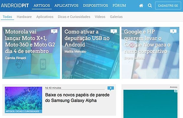 Androidpit novo desenho site 2