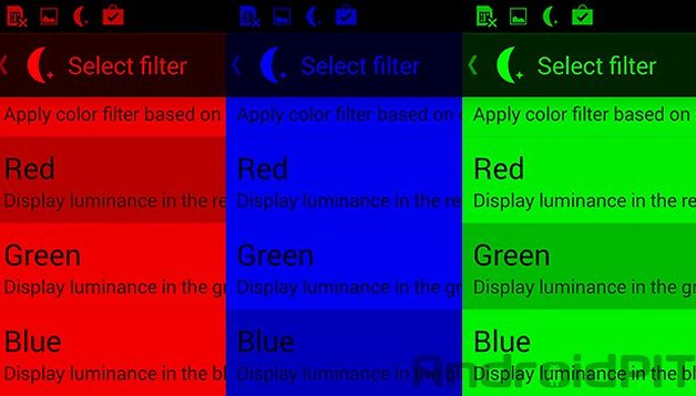 CF.lumen adapta as cores na tela do seu dispositivo Android