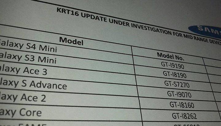 Android 4.4 KitKat sur Galaxy S3 Mini. Ace 3, Ace 2 et S Advance ?