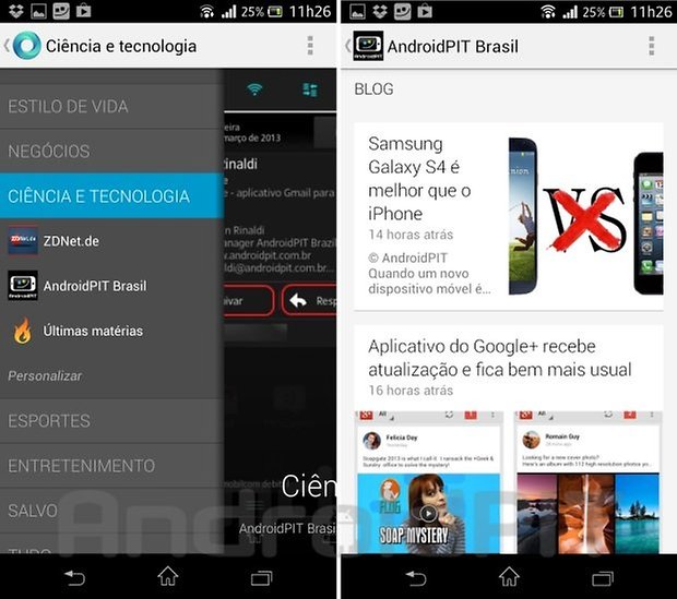 Androidpit google currents app
