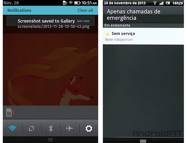 Firefox os gingerbread 2 3 notificacoes