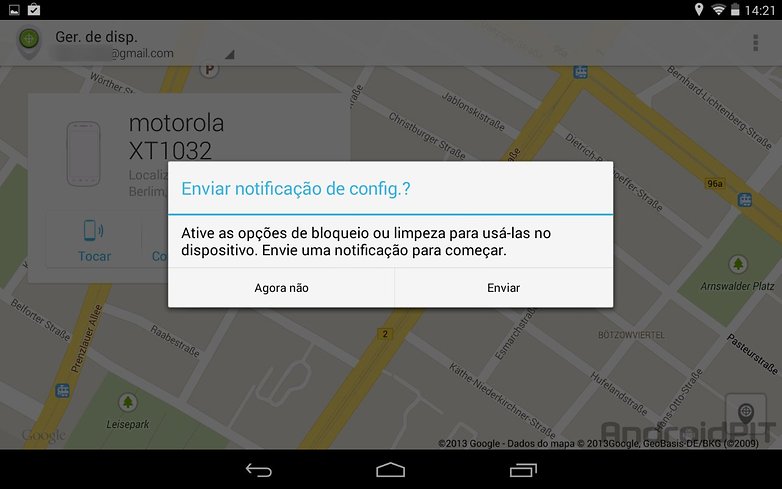 Gerenciador dispositivos android