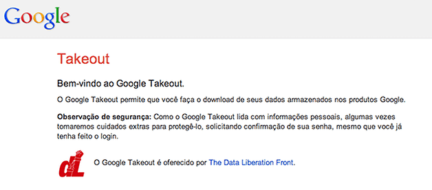 Google Takeout