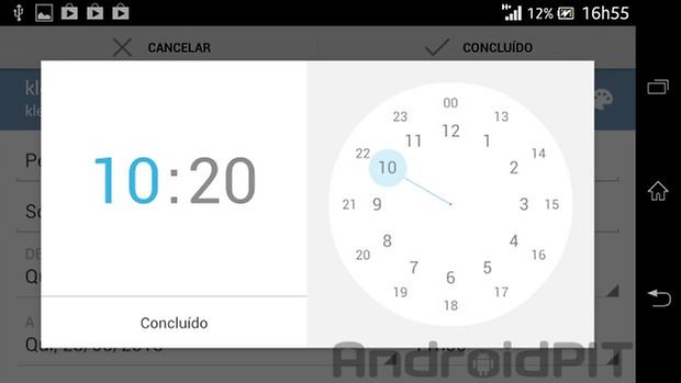 Google agenda horario
