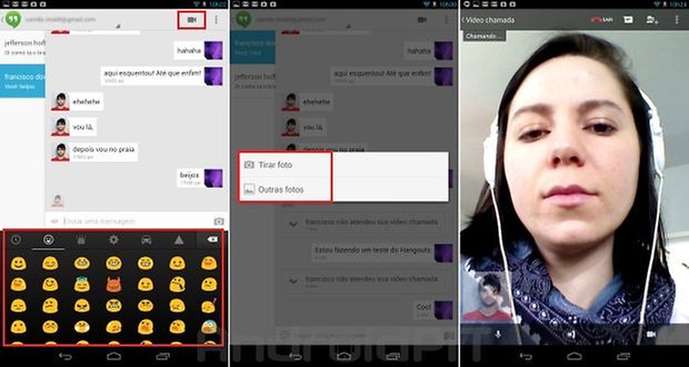 Hangouts atualizado