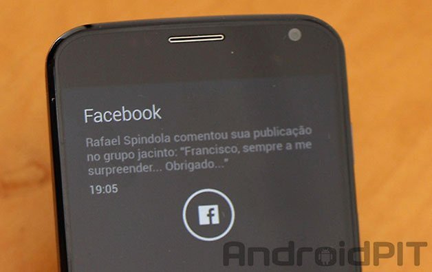 Moto X notifications lockscreen