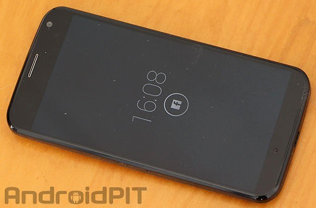 Moto X notifications screen
